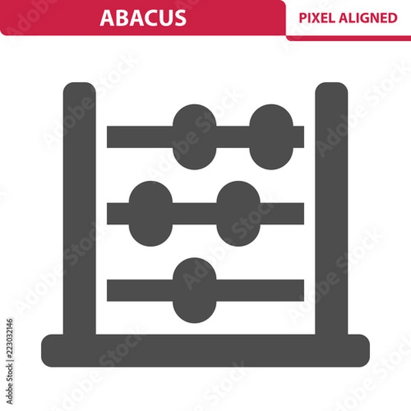 Fototapeta Abacus Icon