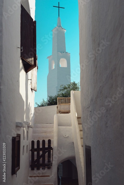 Obraz Binibeca Architecture, Minorca, Balearic Islands, Spain