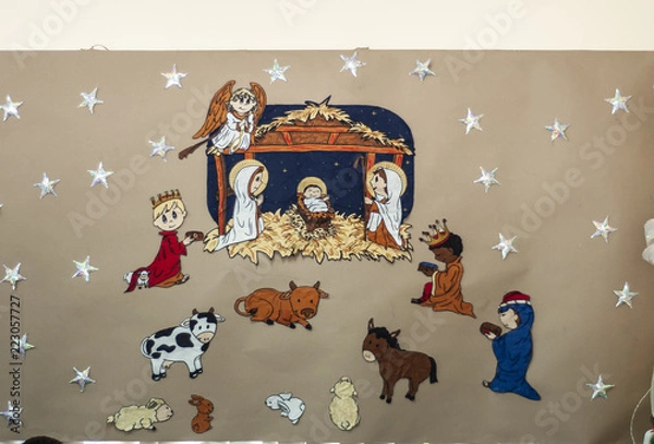 Obraz Nacimiento navideño mexicano