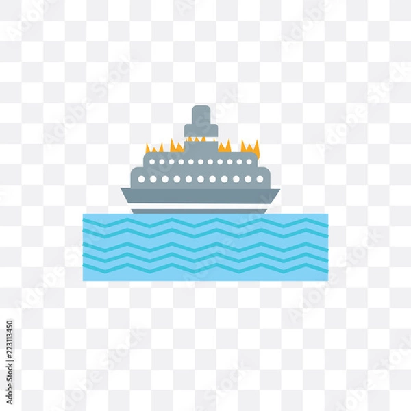 Fototapeta fire icon isolated on transparent background. Simple and editable fire icons. Modern icon vector illustration.