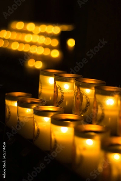 Obraz Church candles