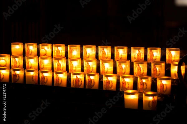 Obraz Church candles