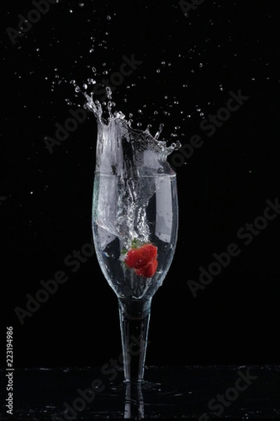 Obraz Strawberry Splash