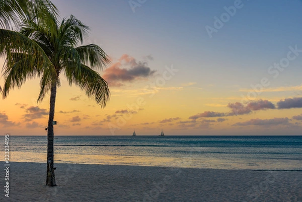 Fototapeta Tropical sunset