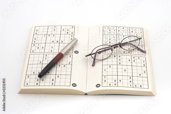 Fototapeta sudoku