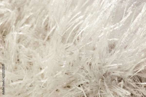 Fototapeta white wool as background