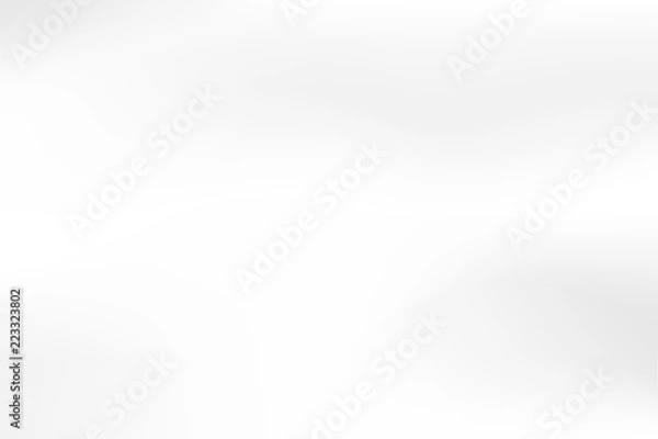 Fototapeta Vector white and grey blurred gradient style background. Abstract smooth colorful illustration, social media wallpaper