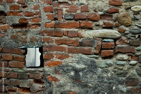Obraz Hole in wall