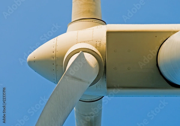 Obraz Windrad aus Vogelperspektive