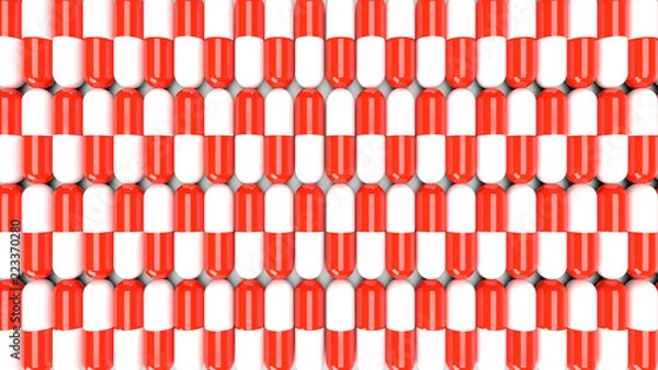 Obraz 3D rendered painkillers