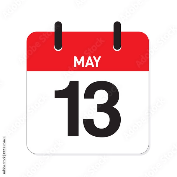 Obraz Calendar May 13