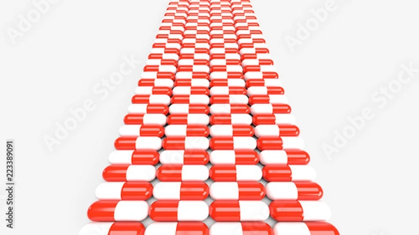 Obraz 3D Rendered Painkillers