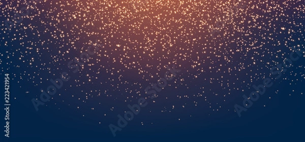 Obraz ciepłe światła w tle