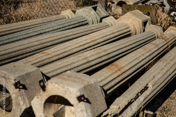 Fototapeta Old Lamp Posts 2