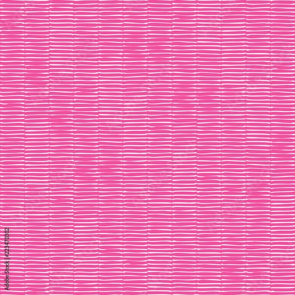 Obraz Seamless Abstract Bamboo Mat Background Pattern