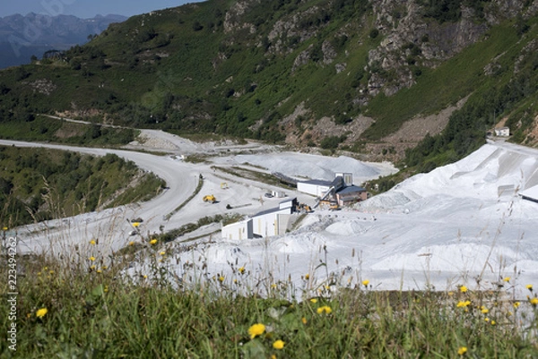 Obraz kopalnie talku