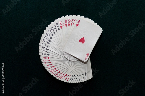 Fototapeta Spielkarten