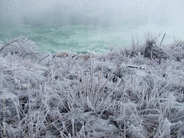 Obraz 【冬の風景】樹氷