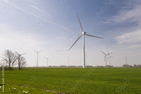 Obraz Windenergie