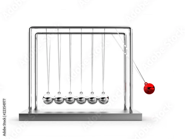 Fototapeta Newtonspiel