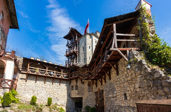 Fototapeta castle in Korzkiew in the south of Poland