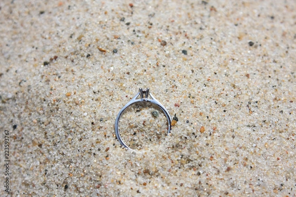Obraz Ring on sand
