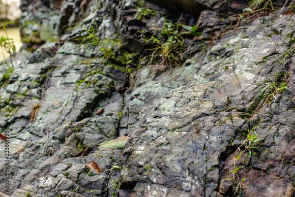 Obraz Textured boulders with sky backgrounds