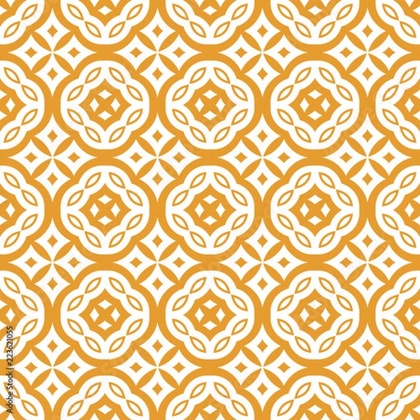 Fototapeta Seamless ornamental pattern