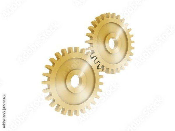 Obraz gear 3d