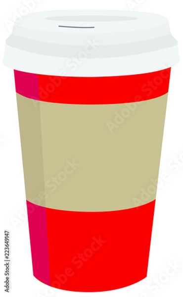 Obraz red_coffee_cup