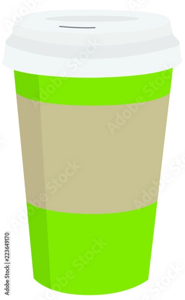 Obraz green_coffee_cup