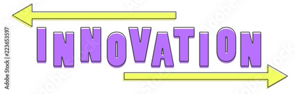 Obraz innovation_word