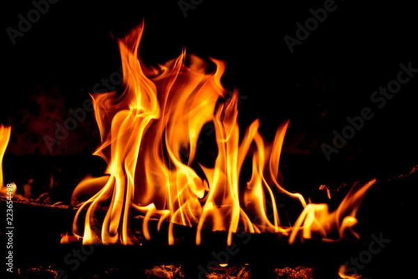 Fototapeta fire place