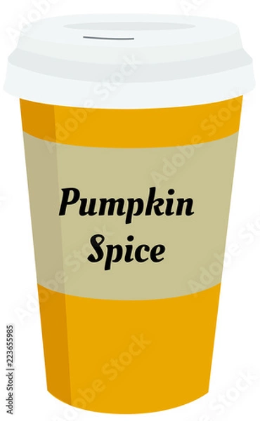 Obraz pumpkin_spice_coffee_cup