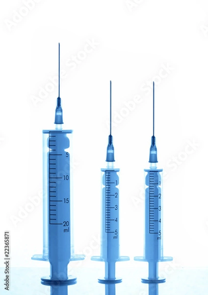 Fototapeta Syringes