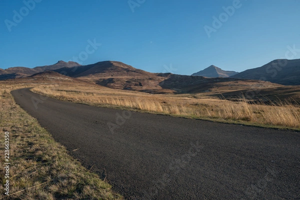 Obraz Country Road Back plate