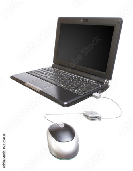 Obraz isolated technology netbook