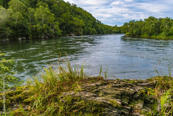 Obraz Bystraja Fluss in Kamtschatka