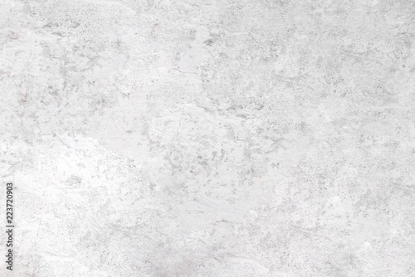 Obraz Background light gray wall with shabby paint, texture