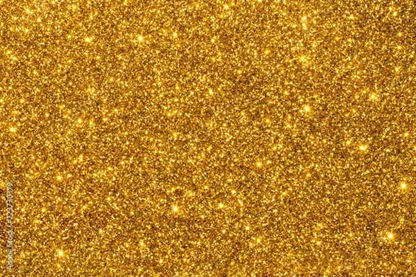 Obraz Gold shimmering glitter for texture or background