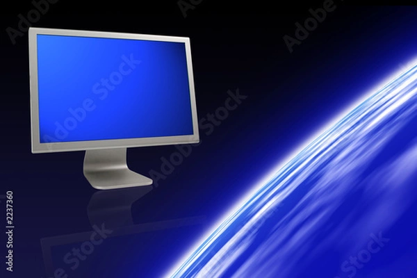 Fototapeta lcd monitor