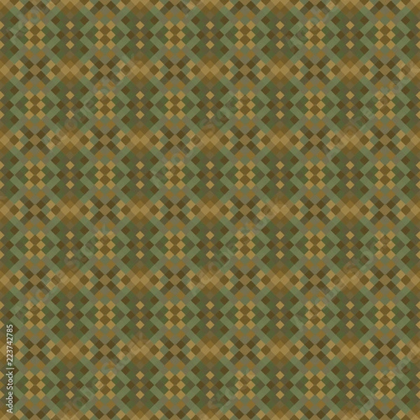Fototapeta Seamless pattern background from a variety of multicolored squares.