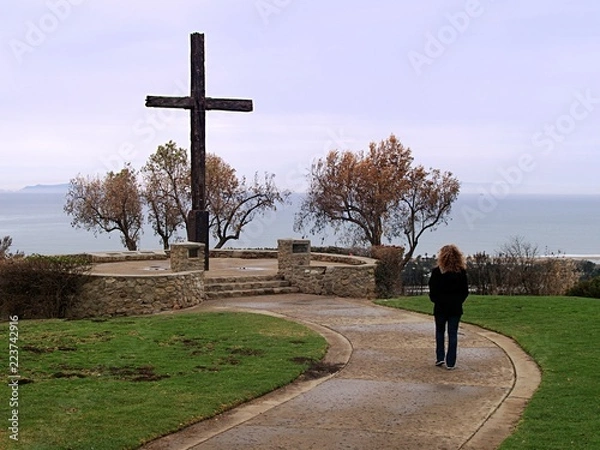 Obraz The Cross Walk Up