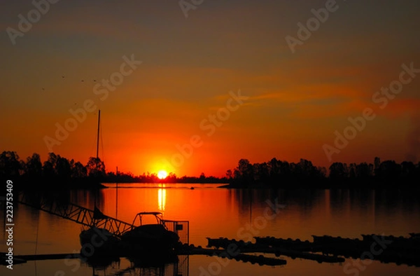 Fototapeta Vaal Sunset