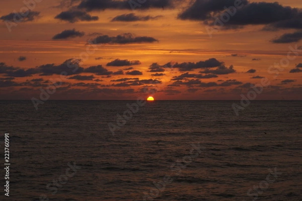 Obraz sunset over sea