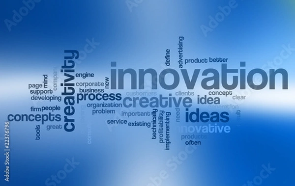 Obraz Innovation - Word Cloud