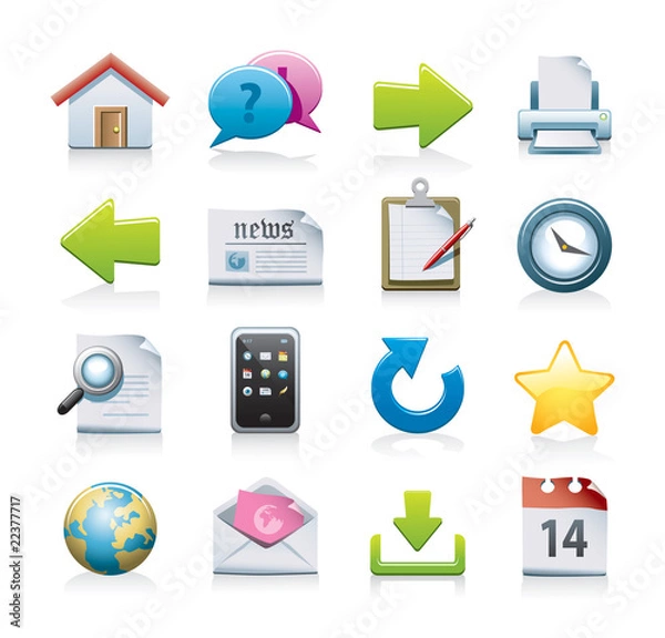 Obraz website icons