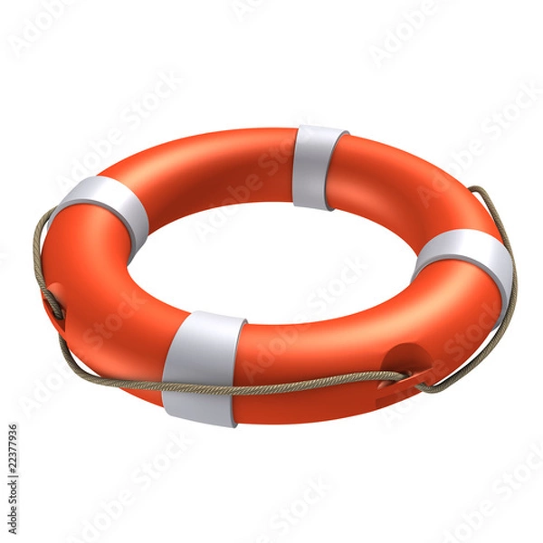 Obraz 3d lifebouy