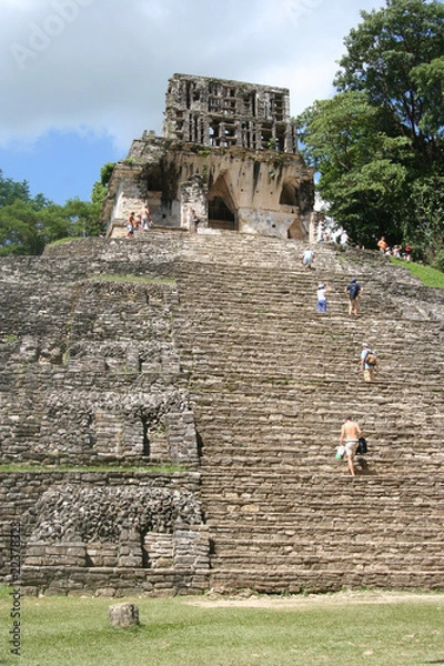 Obraz palenque, messico