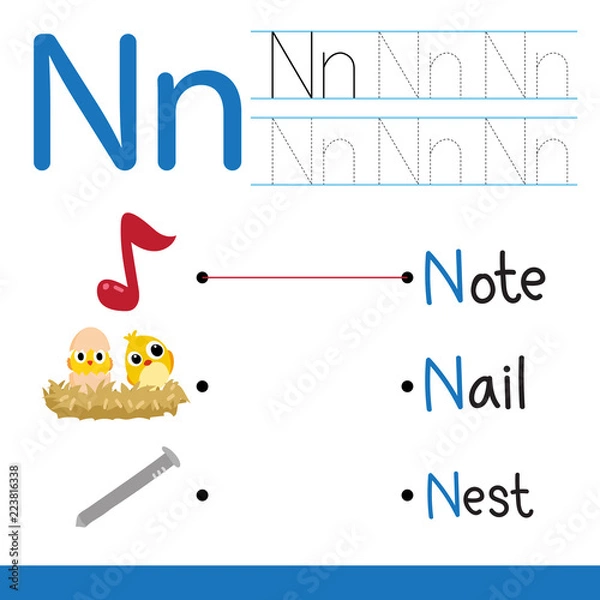 Fototapeta worksheet vector collection design